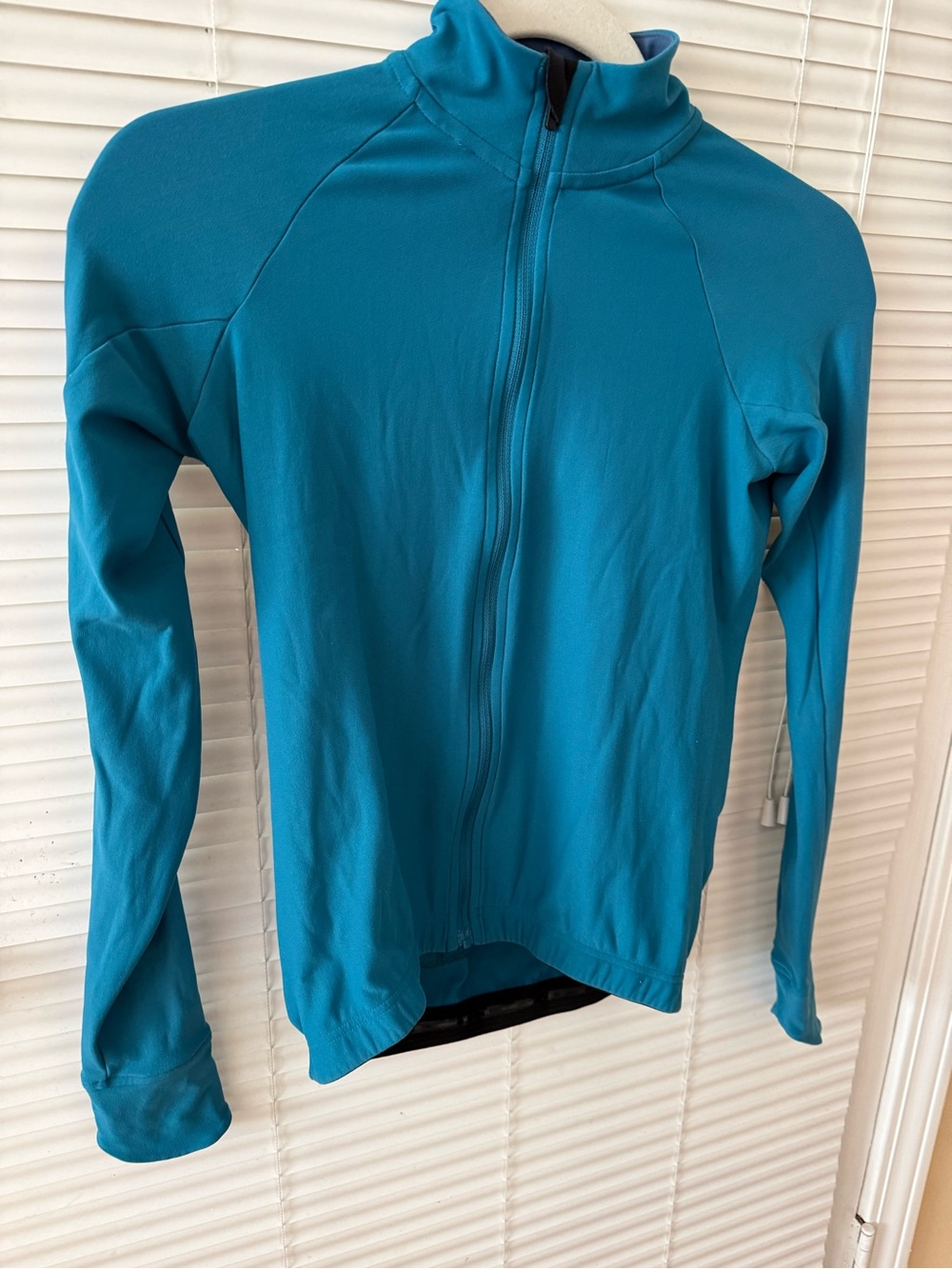 Women’s Teal Long Sleeve Velocio Cycling Jersey